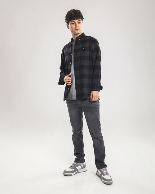 Camisa Manga Larga Franela
